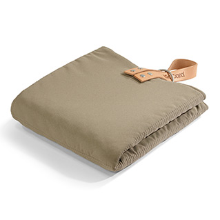 cosmo rejsetæppe travel blanket miacara pupenhagen taupe
